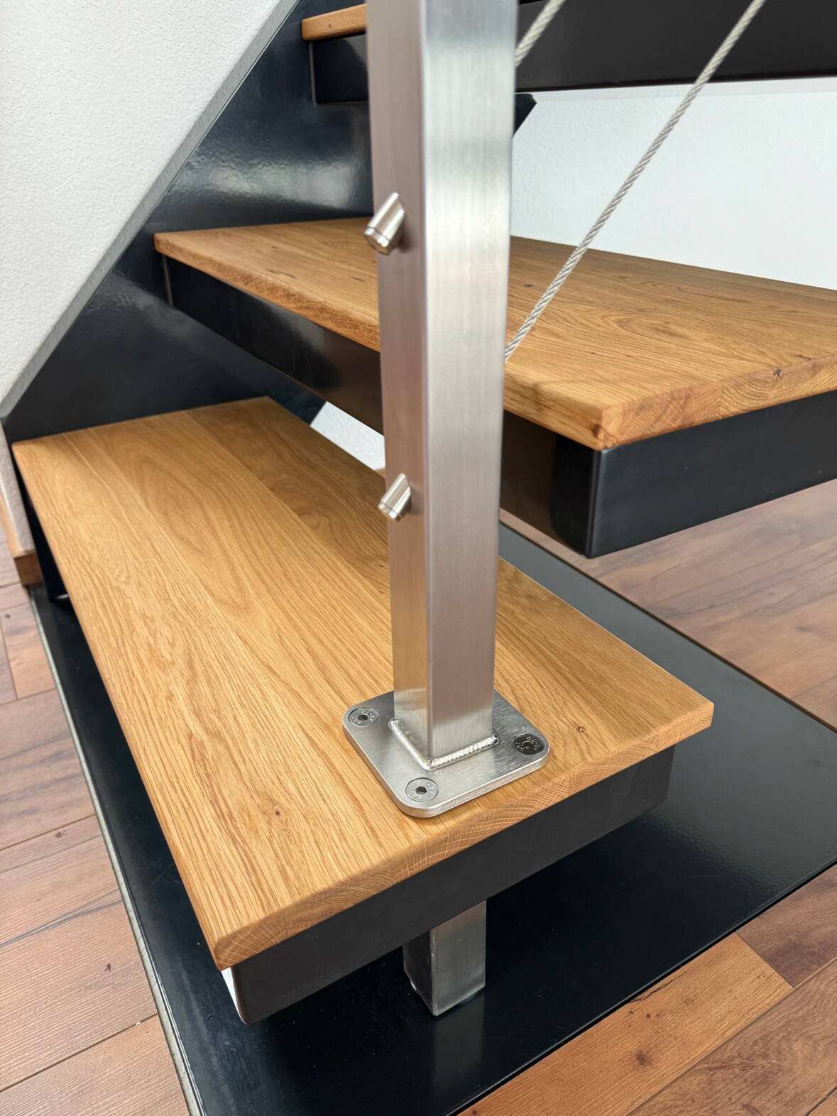 Treppengeländer mit Mass